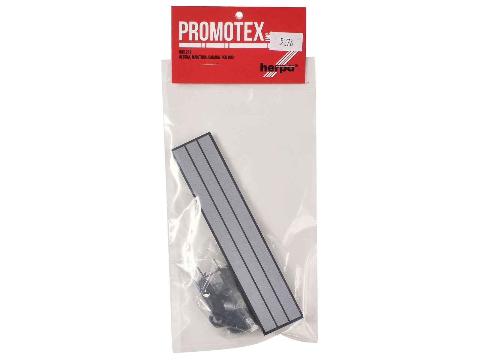 40ft Flatbed Trailer Gray Top 1/87 (HO) Plastic Model by Promotex