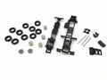 Short Chassis Kit for Kenworth Peterbilt and GMC Cabs 1/87 (HO) Plastic Model by Promotex