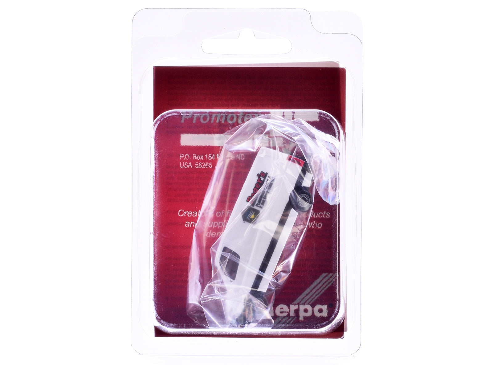 Mercedes-Benz Sprinter Van White "Roger's Plumbing-Heating & Air Conditioning" 1/87 (HO) Plastic Model Car by Promotex