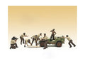 1:18 SCALE GARAGE FIGURE SET – 8 PCS MECHANIC SCENE