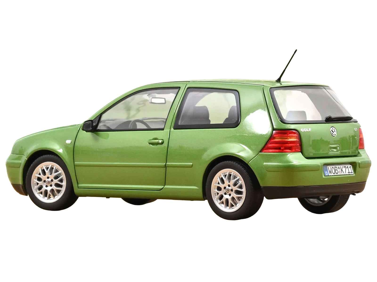 1998 Volkswagen Golf GTI Green Metallic 1/18 Diecast Model Car by Norev