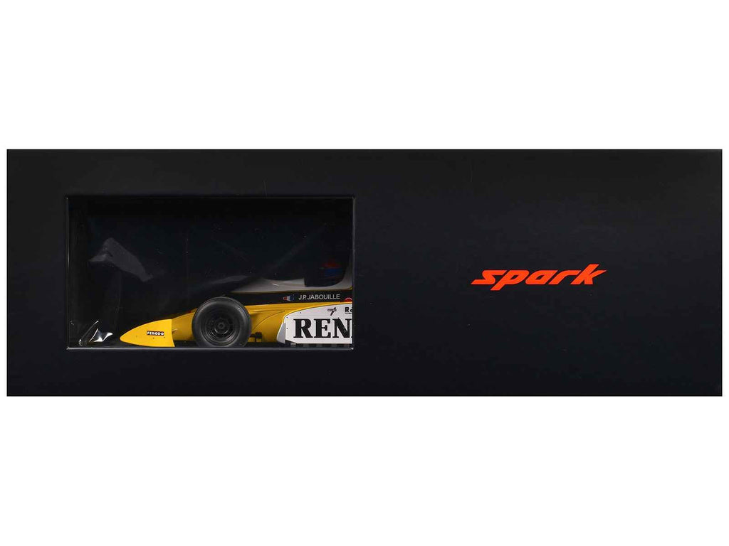 Renault RS11 #15 Jean-Pierre Jabouille "Equipe Renault Elf" Winner Formula One F1 "French GP" (1979) with Acrylic Display Case 1/18 Model Car by Spark