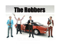 "The Robbers" 4 Piece Figure Set For 1:18 Scale Models by American Diorama