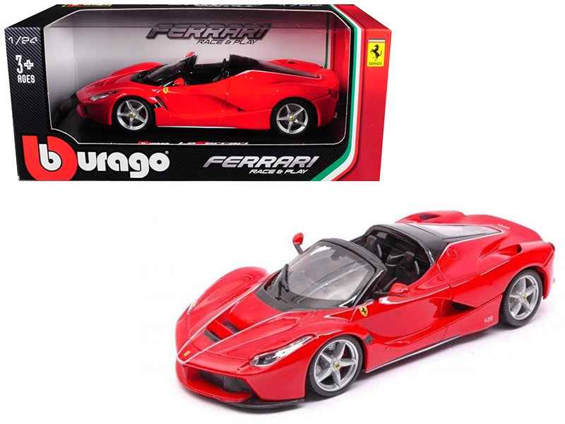 Ferrari LaFerrari F70 Aperta Red 1/24 Diecast Model Car by Bburago
