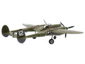 Lockheed P-38 Lightning Fighter Aircraft "Haleakala II 80th FG 459th FS Twin Dragons" (1944) United States Army Air Forces 1/72 Diecast Model by Militaria Die Cast
