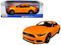 2015 Ford Mustang GT 5.0 Orange Metallic "Special Edition" 1/18 Diecast Model Car by Maisto