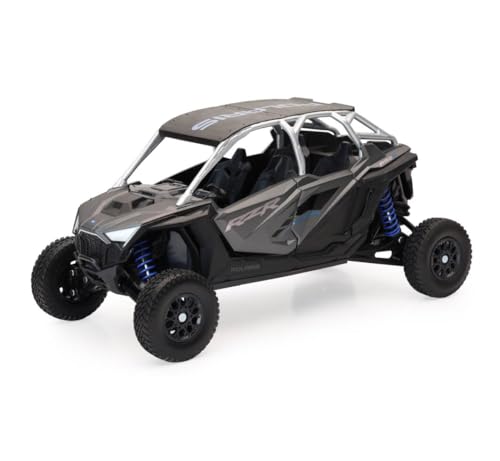 Polaris RZR Pro R UTV Silver Metallic and Black 1/18 Diecast Model by New Ray