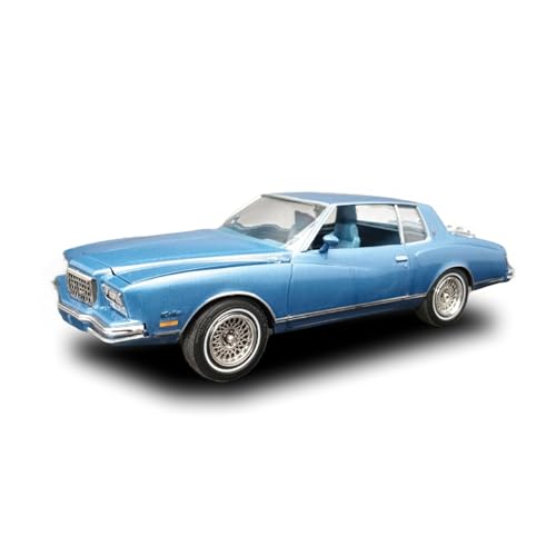 Skill 2 Model Kit 1980 Chevrolet Monte Carlo "Class Action" with Motorcycle and Trailer (Skill 2) 1/25 Scale Model Car by MPC
