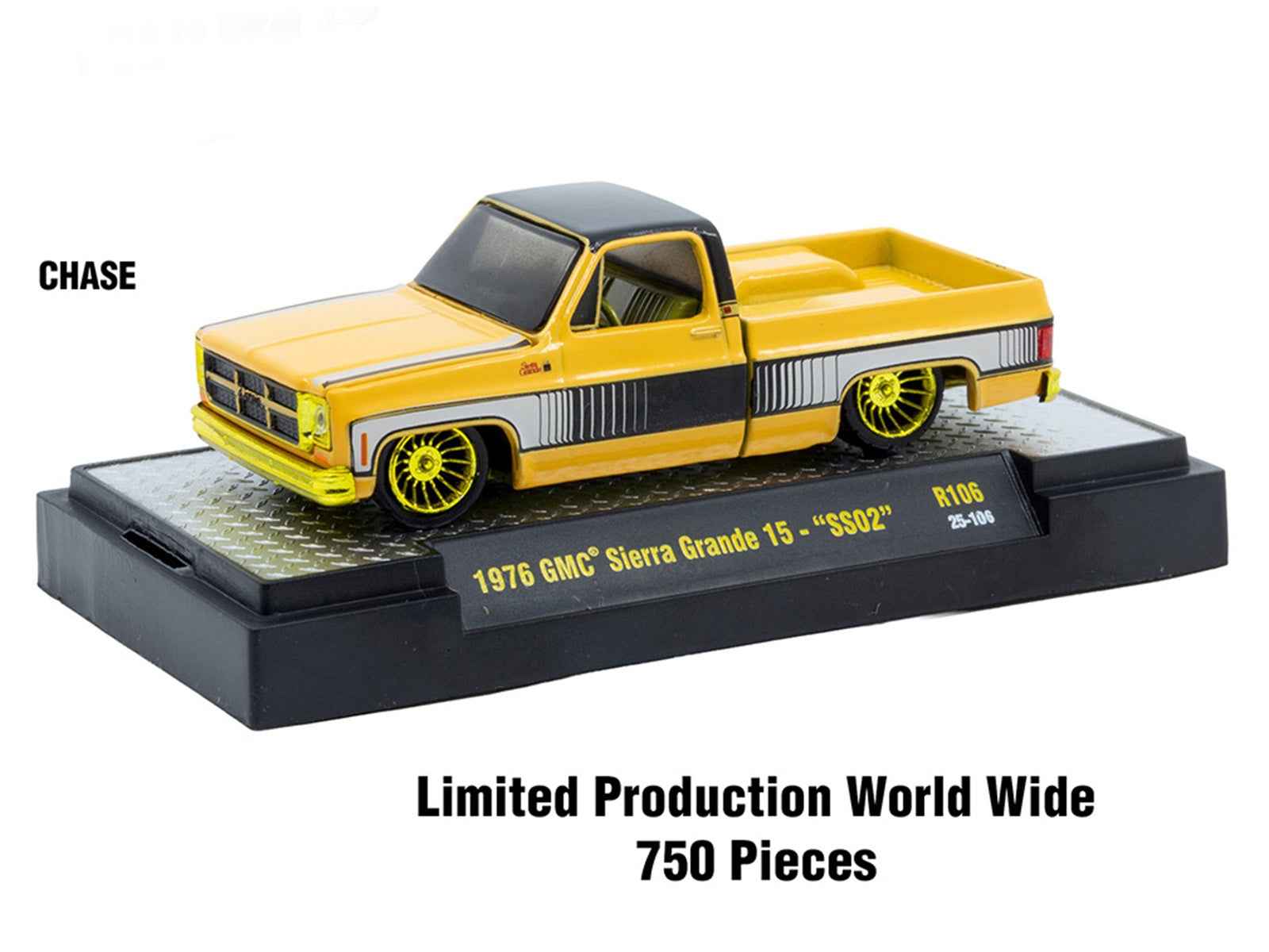 "Auto-Thentics" 6 piece Set Release 106 IN DISPLAY CASES Limited Edition 1/64 Diecast Model Cars by M2 Machines