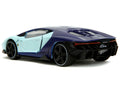 Lamborghini Centenario Light Blue and Purple "Pink Slips" Series 1/32 Diecast Model Car by Jada