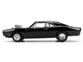 Dom's 1970 Dodge Charger R/T Black "F9" (2021) Movie "Fast & Furious" Series 1/24 Diecast Model Car by Jada
