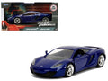McLaren MP4.12C Blue Metallic "Furious 7" (2015) Movie "Fast & Furious" Series 1/32 Diecast Model Car by Jada