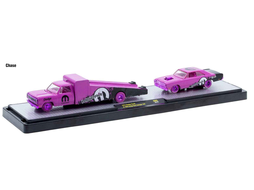 Auto Haulers Set of 3 Trucks Release 95 Limited Edition to 6000 pieces Worldwide 1/64 Diecast Model Cars by M2 Machines