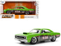 NEW 1970 Plymouth Road Runner #938 Green and Gray Metallic "Bigtime Muscle" Series 1/24 Diecast Model Car by Jada (Copy)