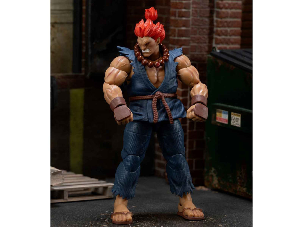 Akuma 6" Moveable Figure with Accessories and Alternate Head and Hands "Ultra Street Fighter II: The Final Challengers" (2017) Video Game Model by Jada