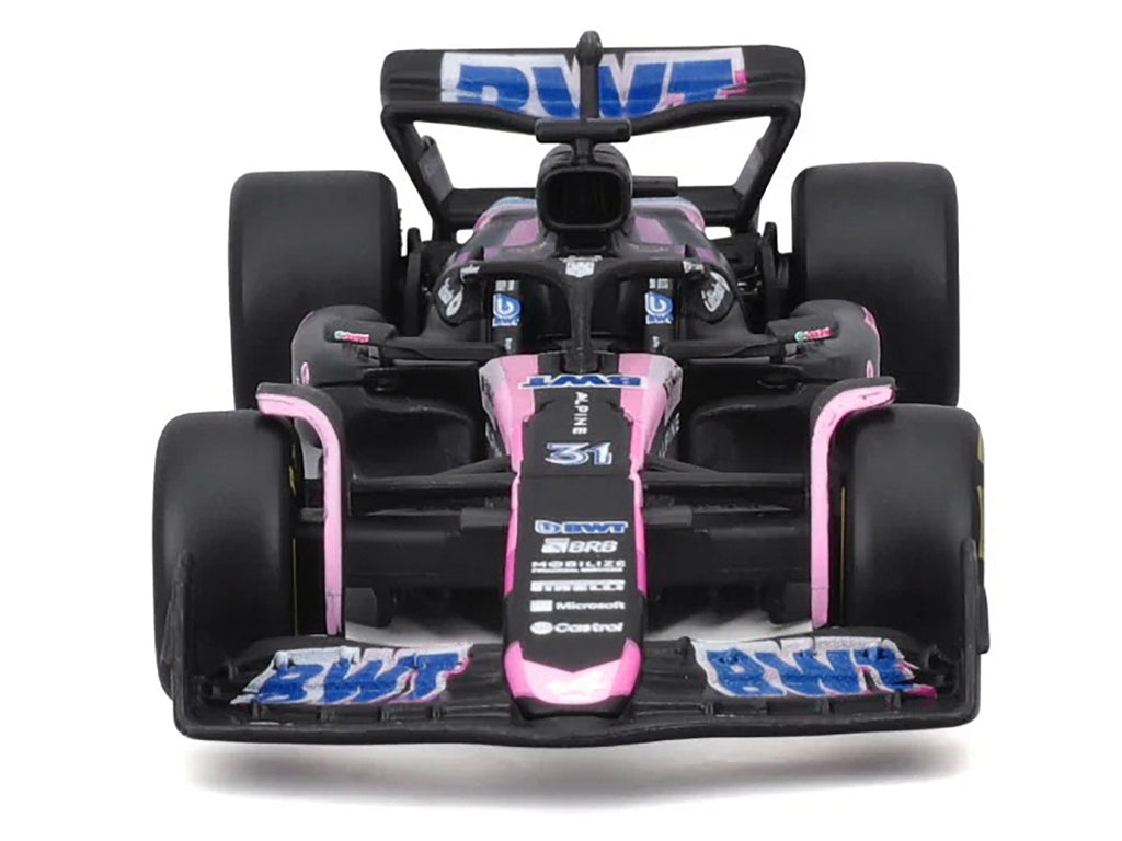 Alpine A524 #31 Esteban Ocon "BWT" "Formula One F1 World Championship" (2024) "Race" Series 1/43 Diecast Model Car by Bburago