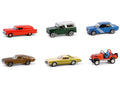 "Vintage Ad Cars" Series 11 Set of 6 pieces 1/64 Diecast Model Cars by Greenlight