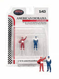 "Racing Legends" 90's Set of 2 Diecast Figures for 1/43 Scale Models by American Diorama