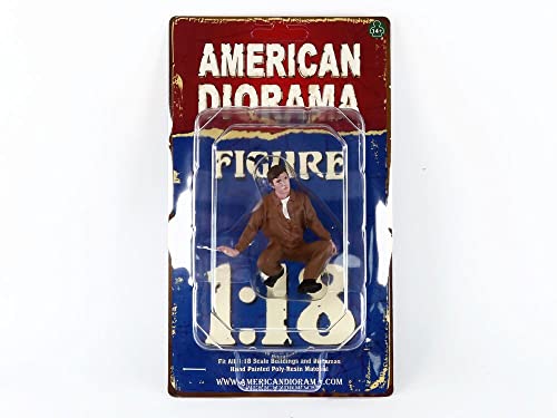 "Race Day 1" Figurine IV for 1/18 Scale Models by American Diorama