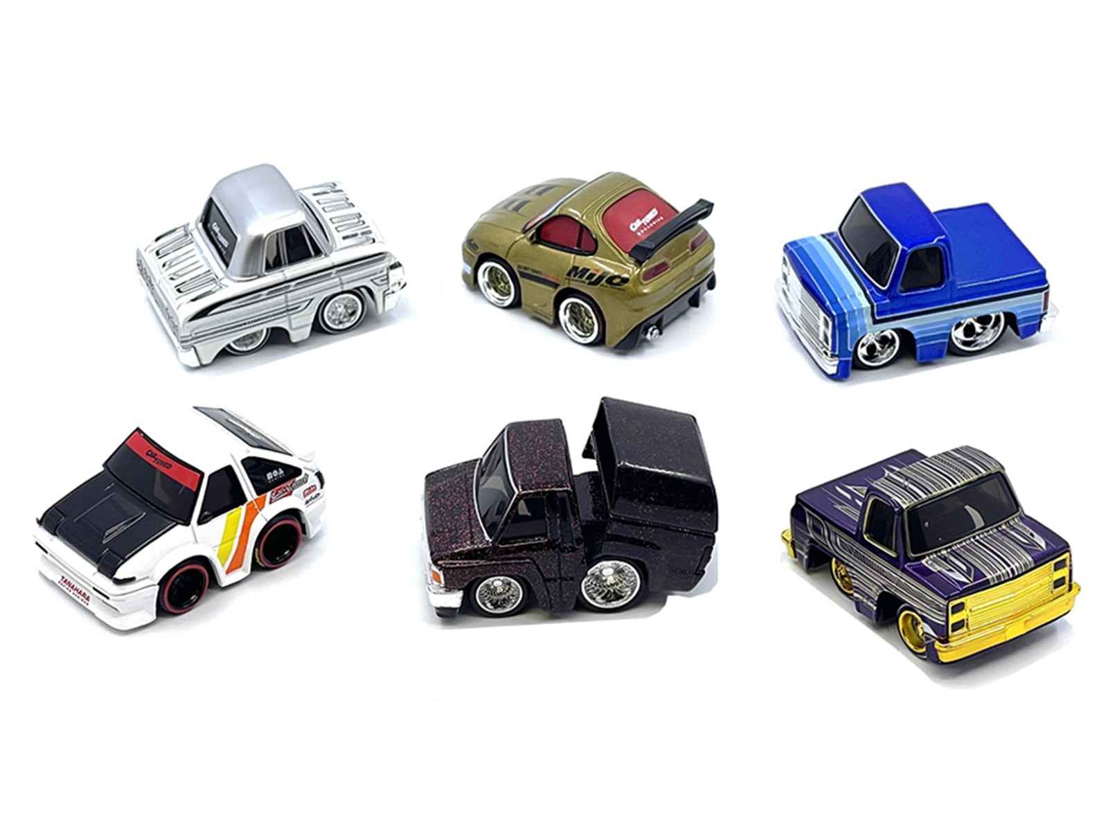 Mijo Exclusives Series MJ1 Set of 6 Pieces Diecast Model Cars by CarTuned