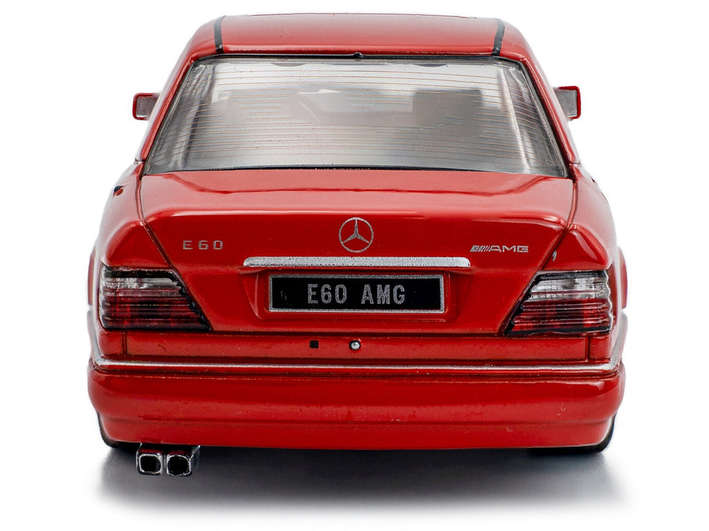 1994 Mercedes-Benz (W124) E60 AMG Signal Red 1/43 Diecast Model Car by Solido