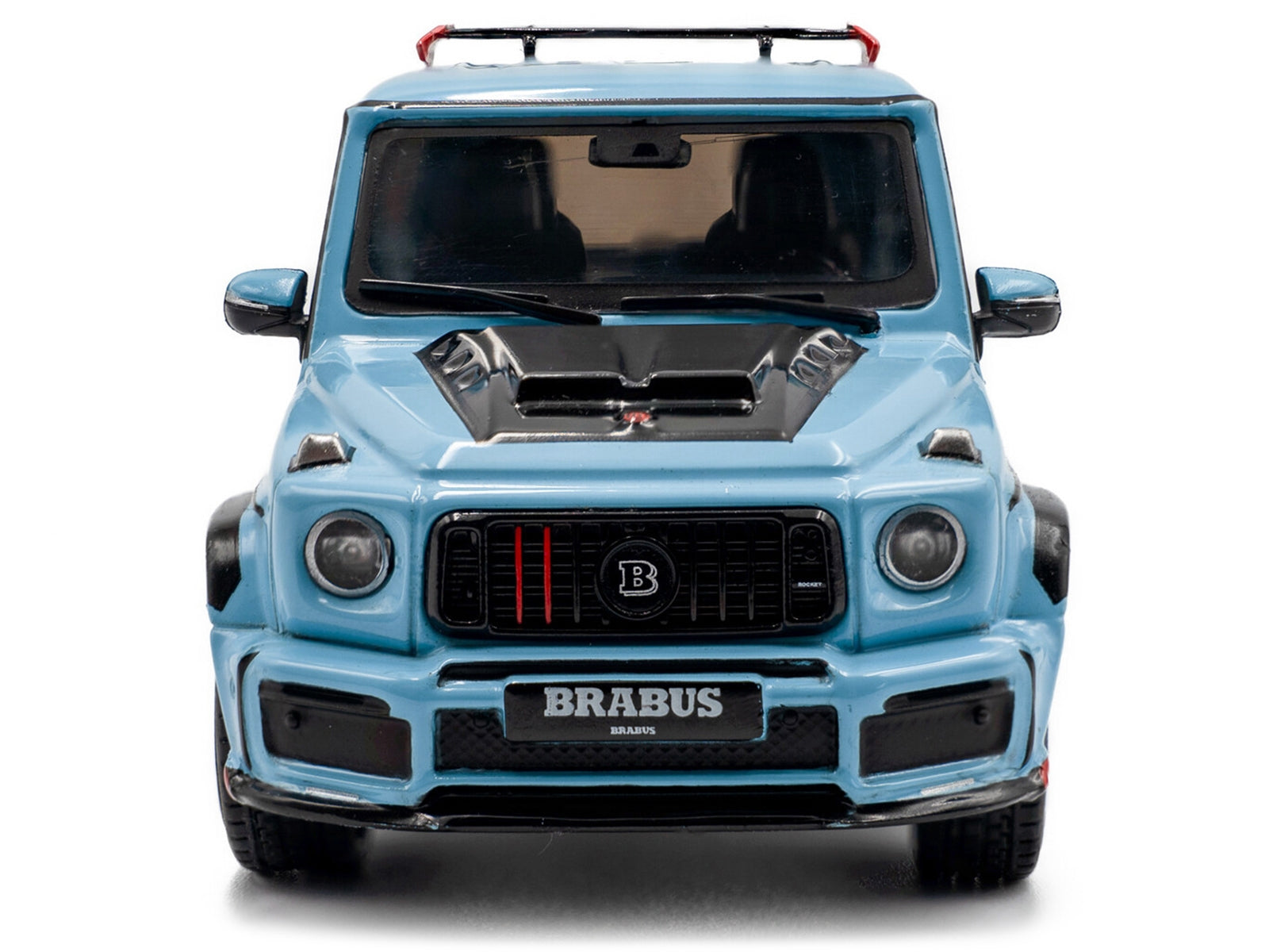 2021 Brabus Rocket 900 China Blue with Black Hood 1/43 Diecast Model Car by Solido