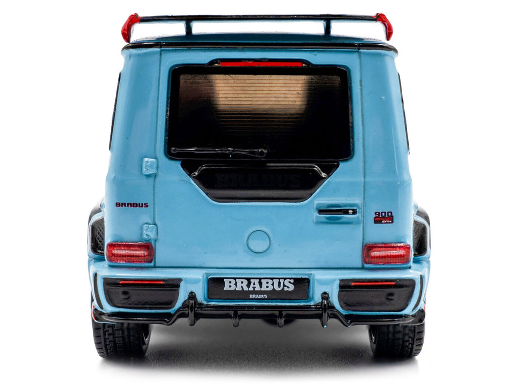 2021 Brabus Rocket 900 China Blue with Black Hood 1/43 Diecast Model Car by Solido
