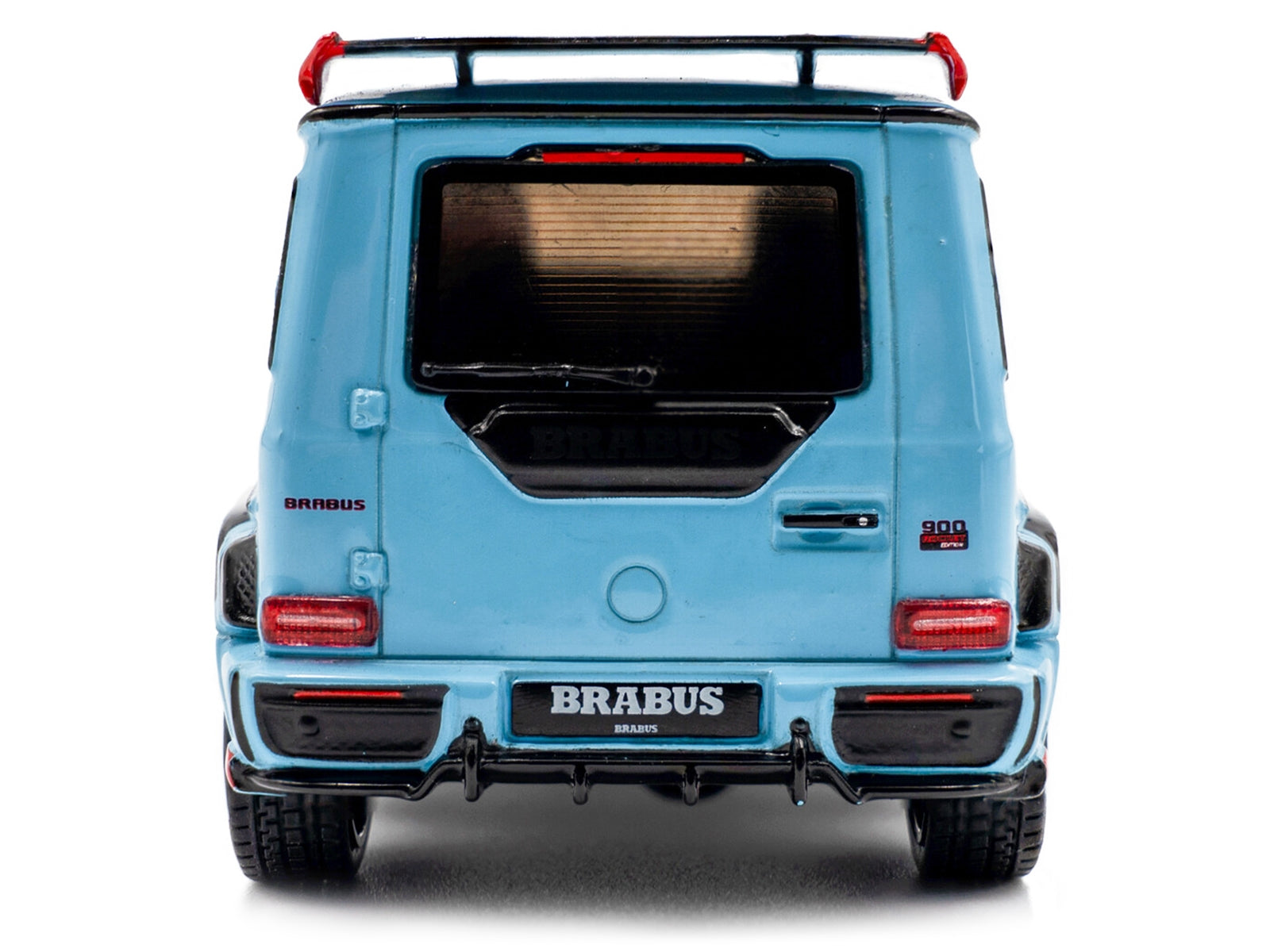 2021 Brabus Rocket 900 China Blue with Black Hood 1/43 Diecast Model Car by Solido