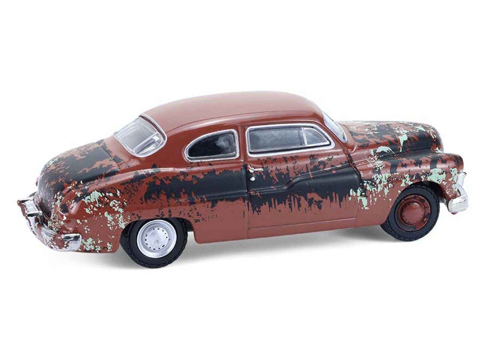 1949 Mercury Eight "Barn Find" Brown (Rusted) "Down on the Farm" Series 11 1/64 Diecast Model by Greenlight