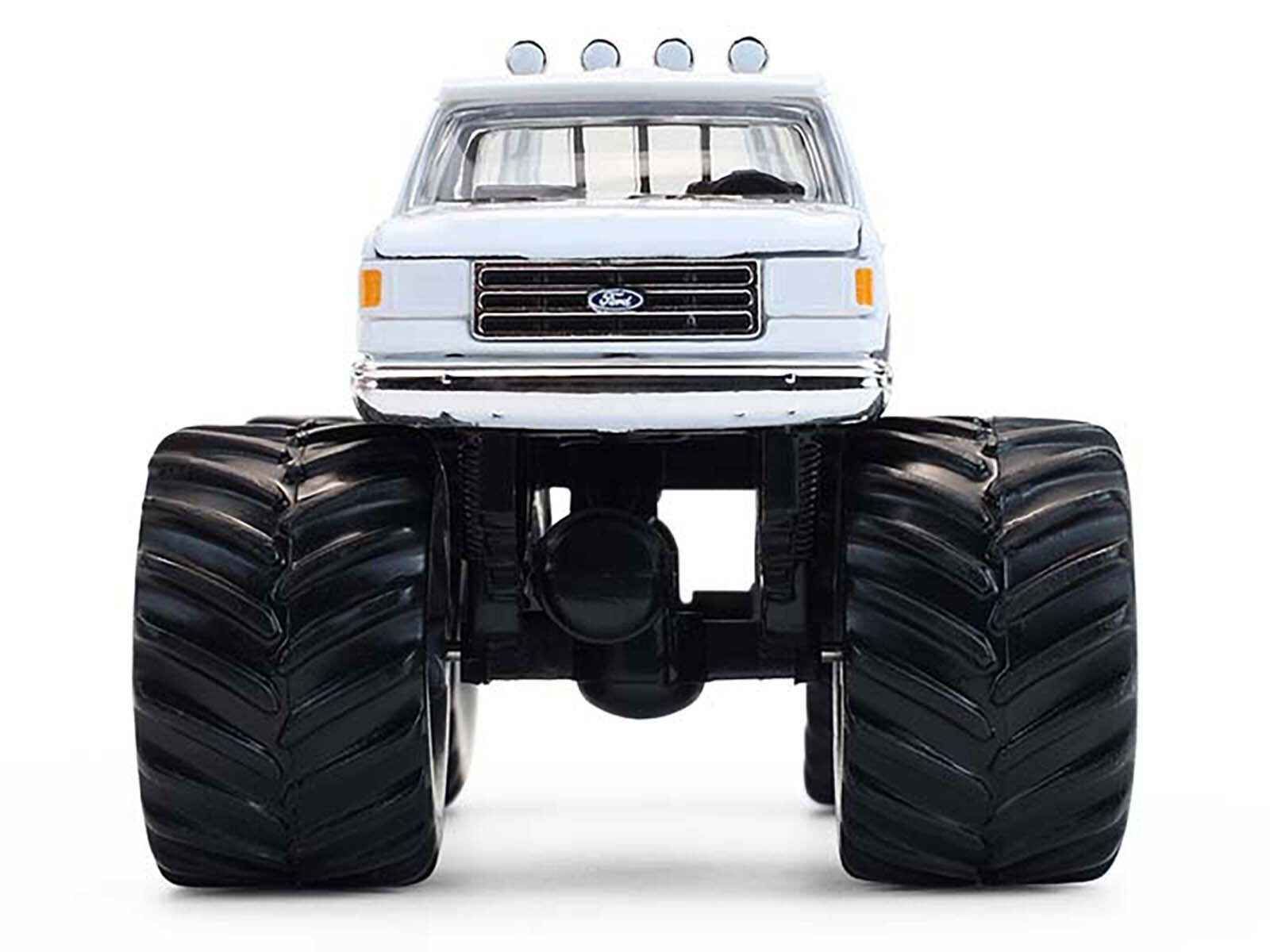 1988 Ford F-150 Monster Truck "Jersey Outlaw" White "Kings of Crunch" Series 16 1/64 Diecast Model Car by Greenlight