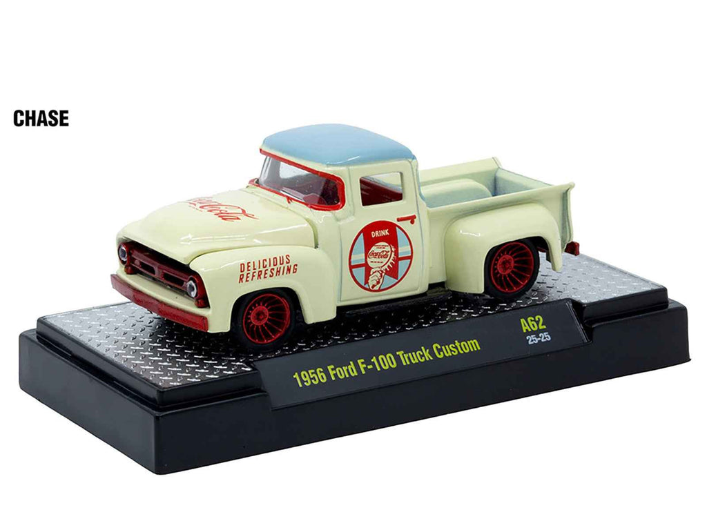 "Coca-Cola" Set of 3 pieces Release 62 Limited Edition to 8000 pieces Worldwide 1/64 Diecast Model Cars by M2 Machines