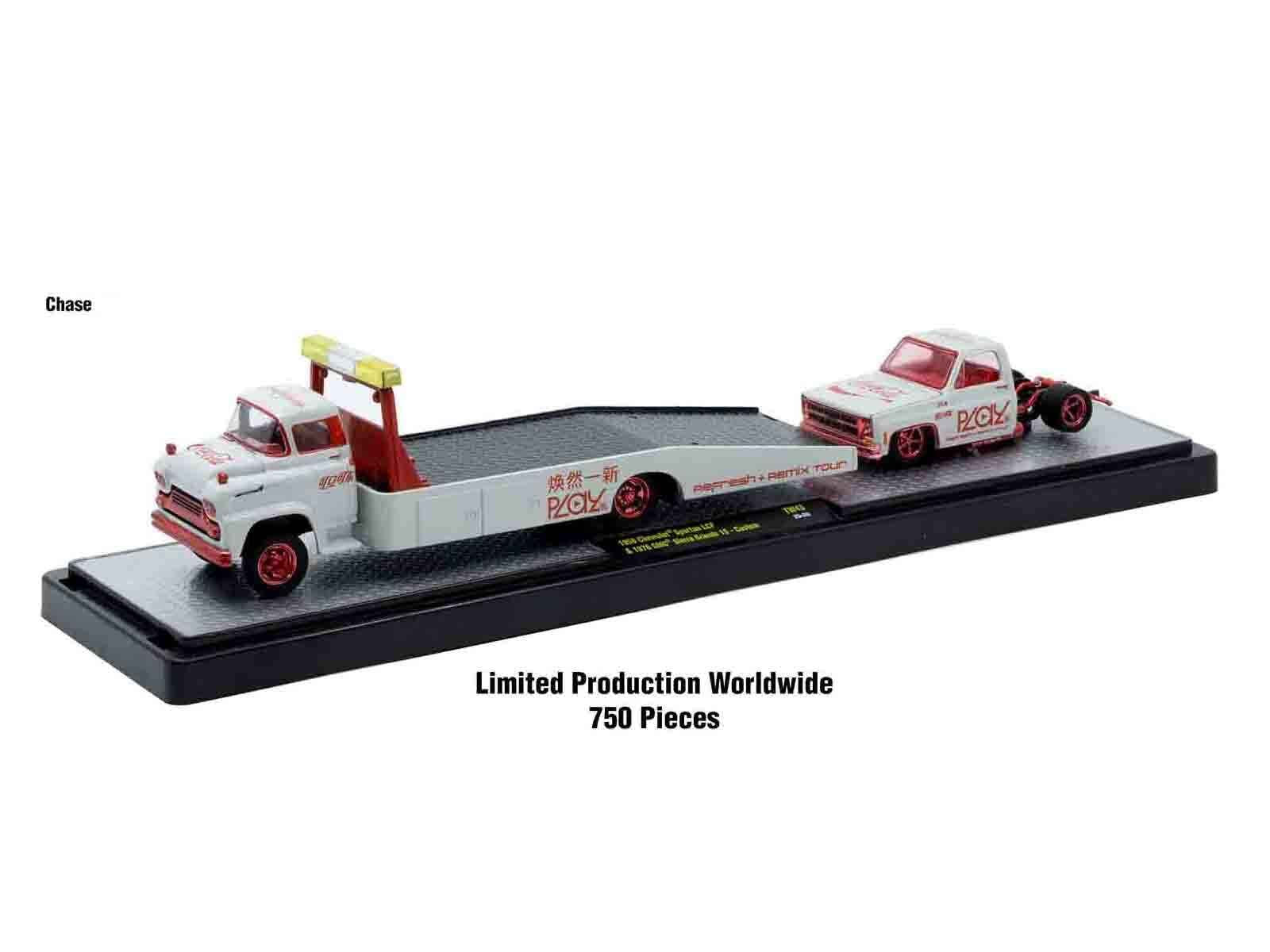 Auto Haulers "Coca-Cola" Set of 3 pieces Release 43 Limited Edition to 6200 pieces Worldwide 1/64 Diecast Models by M2 Machines