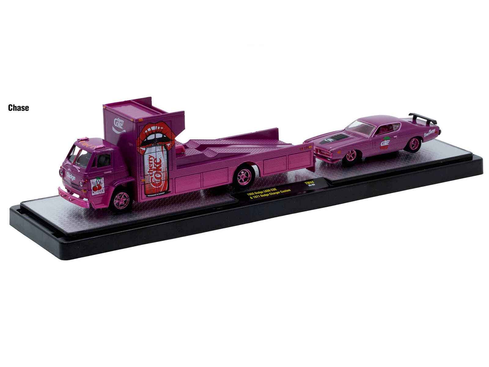 Auto Haulers "Soda" Set of 3 pieces Release 44 Limited Edition to 5750 pieces Worldwide 1/64 Diecast Model Cars by M2 Machines
