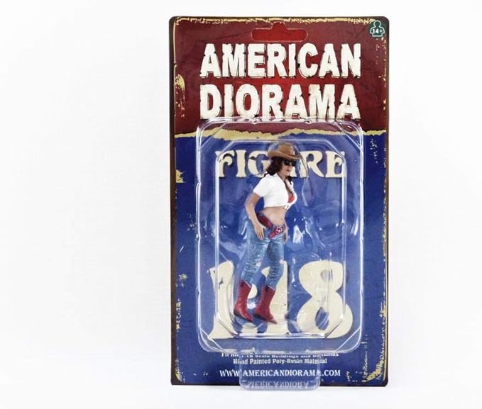 The Western Style Figurine I for 1/18 Scale Models by American Diorama