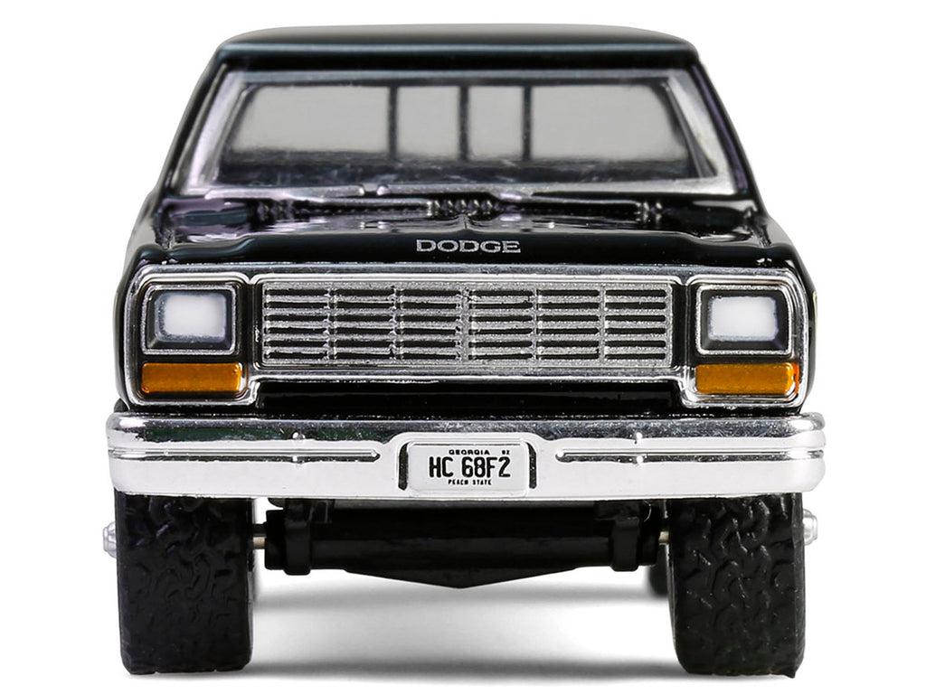 1981 Dodge Power Ram Prospector Pickup Truck Black "The A-Team" (1983-1987) TV Series "Hollywood Series" Release #43 1/64 Diecast Model Car by Greenlight