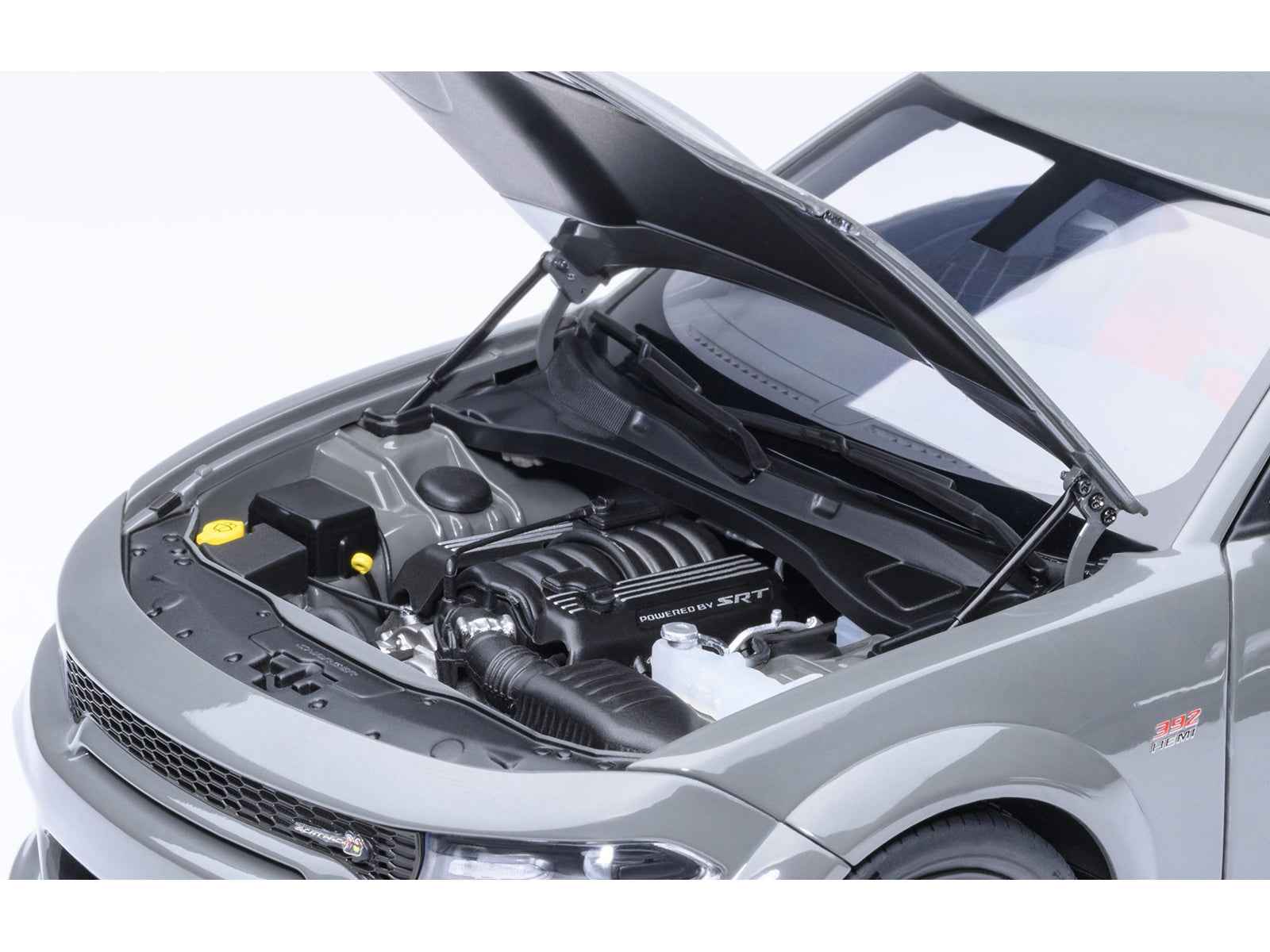 Dodge Charger Scat Pack Widebody Destroyer Gray 1/18 Model Car by Autoart