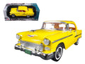 Top-Pick | 1955 Chevrolet Bel Air Convertible Soft Top Yellow "Timeless Classics" 1/18 Diecast Model Car by Motormax