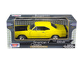 Top-Pick | 1969 Dodge Coronet Super Bee Yellow 1/24 Diecast Car Model by Motormax