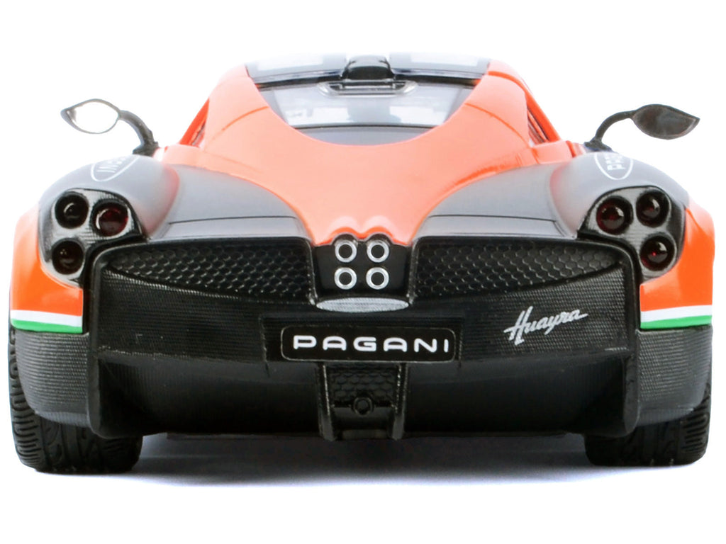 Top-Pick | Pagani Huayra #23 Orange and Black with Stripes "GT Racing" Series 1/24 Diecast Model Car by Motormax