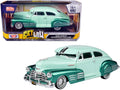 Top-Pick | 1948 Chevrolet Aerosedan Fleetside Lowrider Pastel Green and Green Metallic Two-Tone "Get Low" Series 1/24 Diecast Model Car by Motormax