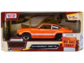 Top-Pick | 1974 Chevrolet Vega GT Orange Metallic with White Stripes "Forgotten Classics" Series 1/24 Diecast Model Car by Motormax