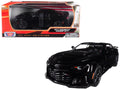 2017 Chevrolet Camaro ZL1 Black 1/24 Diecast Model Car by Motormax