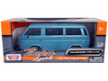 Volkswagen Type 2 (T3) Van Blue "Timeless Legends" Series 1/24 Diecast Model Car by Motormax