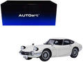 1967 Toyota 2000GT RHD (Right Hand Drive) White 1/18 Model Car by Autoart
