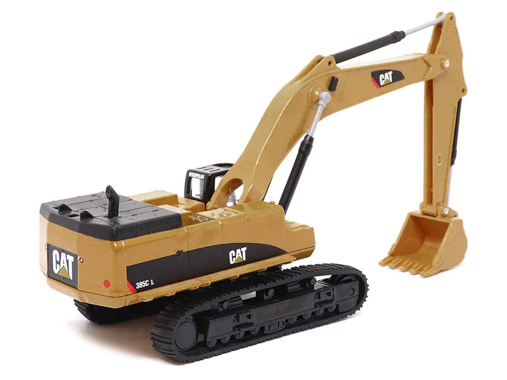 CAT Caterpillar 385C L Hydraulic Excavator Yellow 1/64 Diecast Model by Diecast Masters