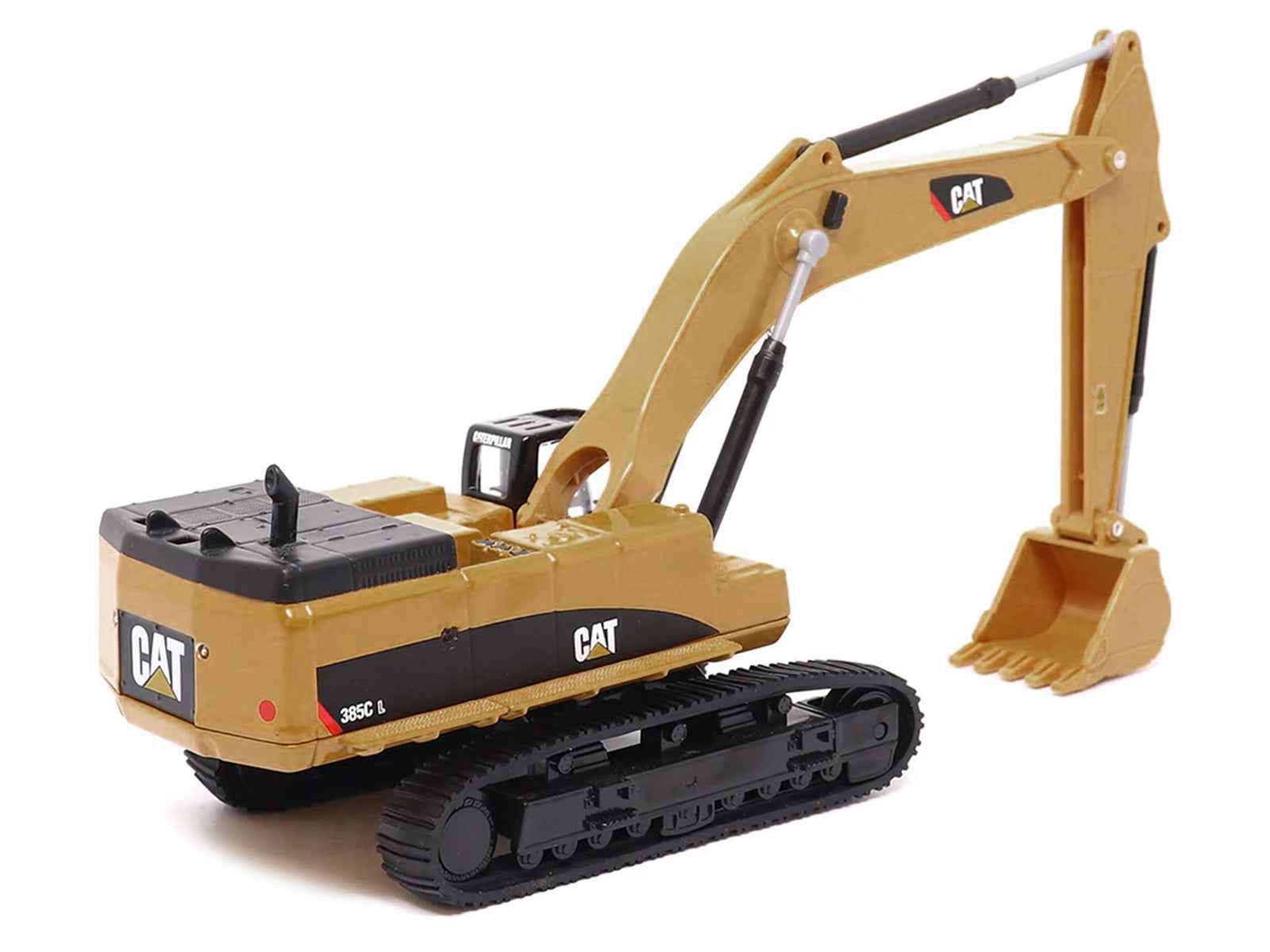 CAT Caterpillar 385C L Hydraulic Excavator Yellow 1/64 Diecast Model by Diecast Masters