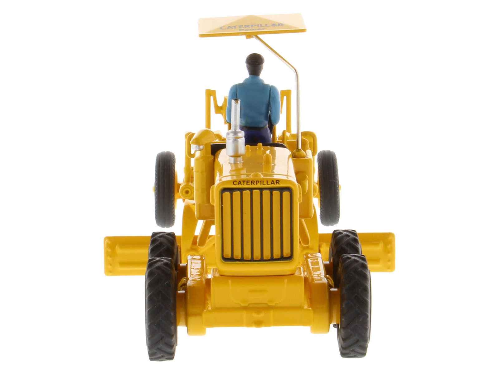 CAT Caterpillar No.12 Motor Grader Yellow with Operator "Vintage Series" 1/50 Diecast Model by Diecast Masters
