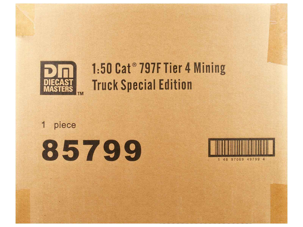 CAT Caterpillar 797F 4 Tier Mining Truck Copper Finish Special Edition "Commemorative" Series 1/50 Diecast Model by Diecast Masters