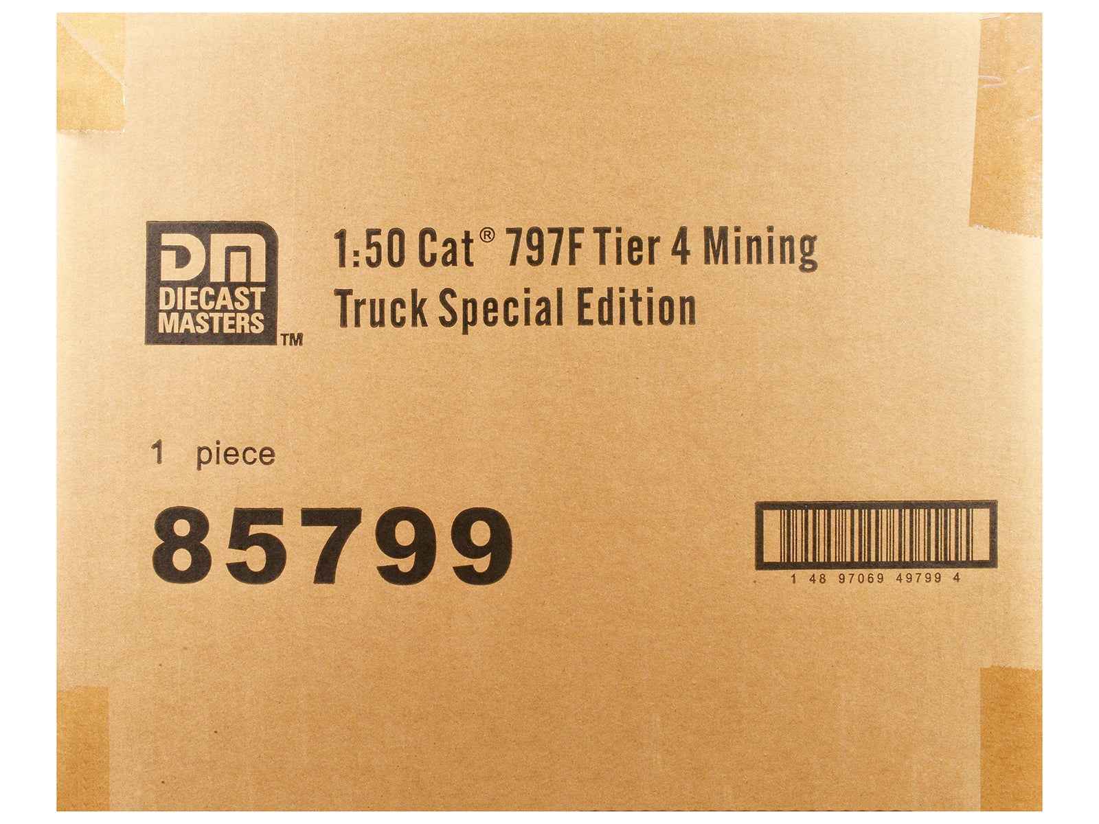 CAT Caterpillar 797F 4 Tier Mining Truck Copper Finish Special Edition "Commemorative" Series 1/50 Diecast Model by Diecast Masters