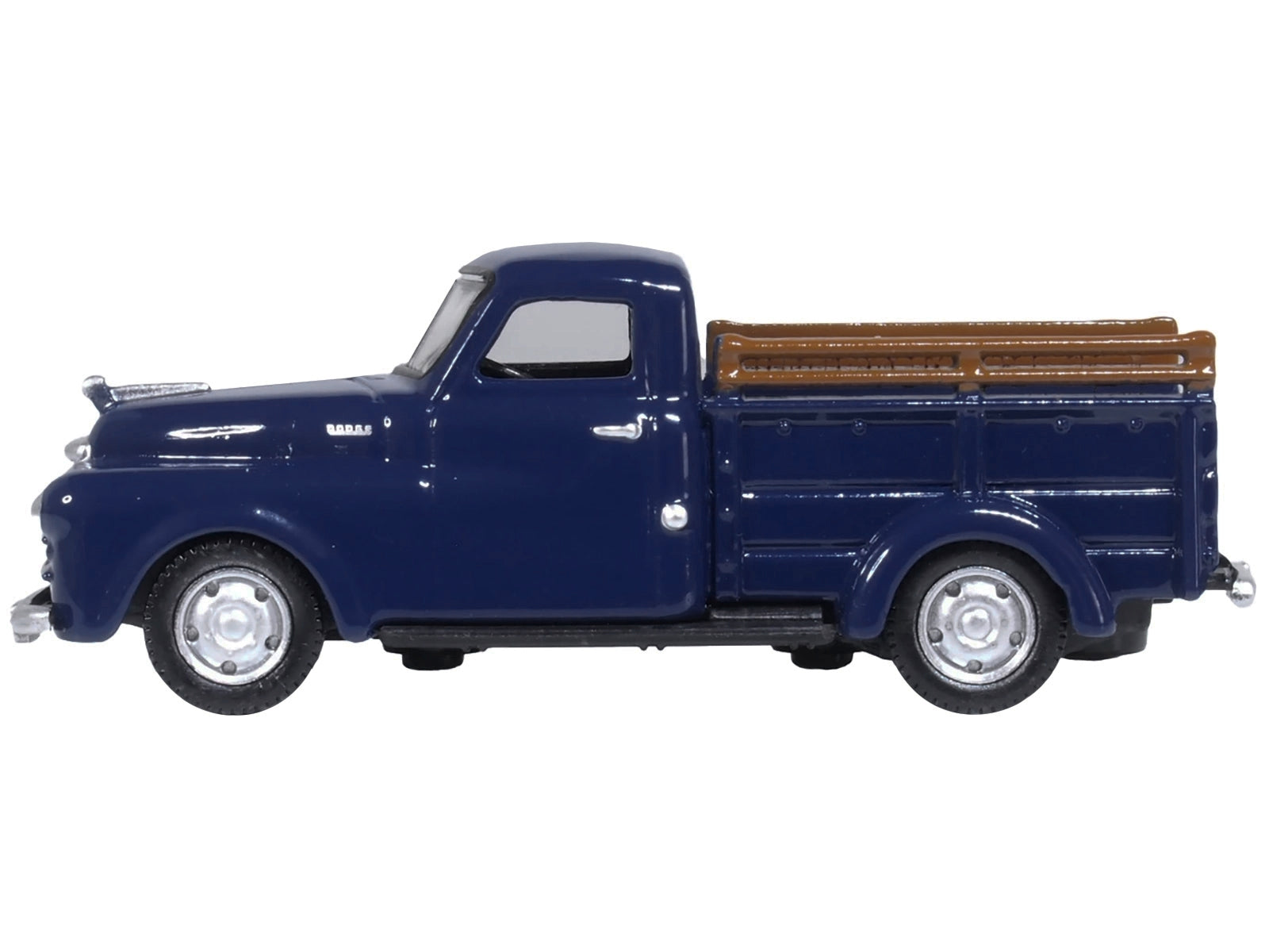 1948 Dodge B-1B Pickup Truck Waterway Blue 1/87 (HO) Scale Diecast Model Car by Oxford Diecast